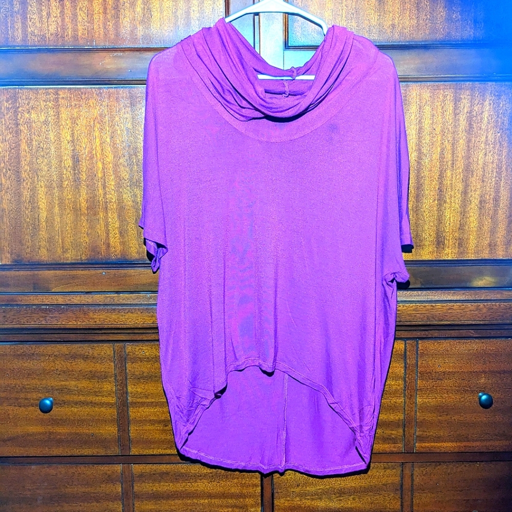 INC International Concepts Cow Neck Top